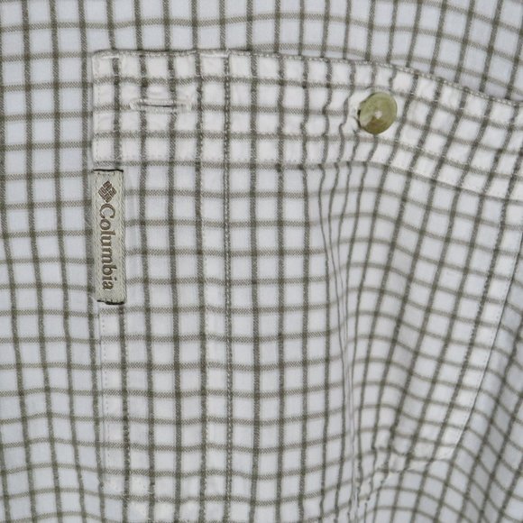 Columbia* Men's Short Sleeve Button Down Single Chest‎ Pocket Shirt Size~ XL - Picture 6 of 10
